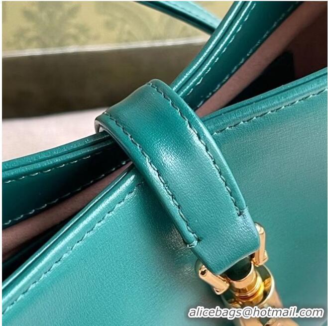 Popular Style Gucci Jackie 1961 mini hobo bag 637091 Green