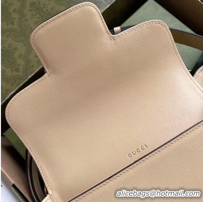 Buy Inexpensive Gucci Horsebit 1955 mini bag 658574 Beige