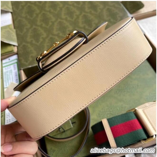 Buy Inexpensive Gucci Horsebit 1955 mini bag 658574 Beige