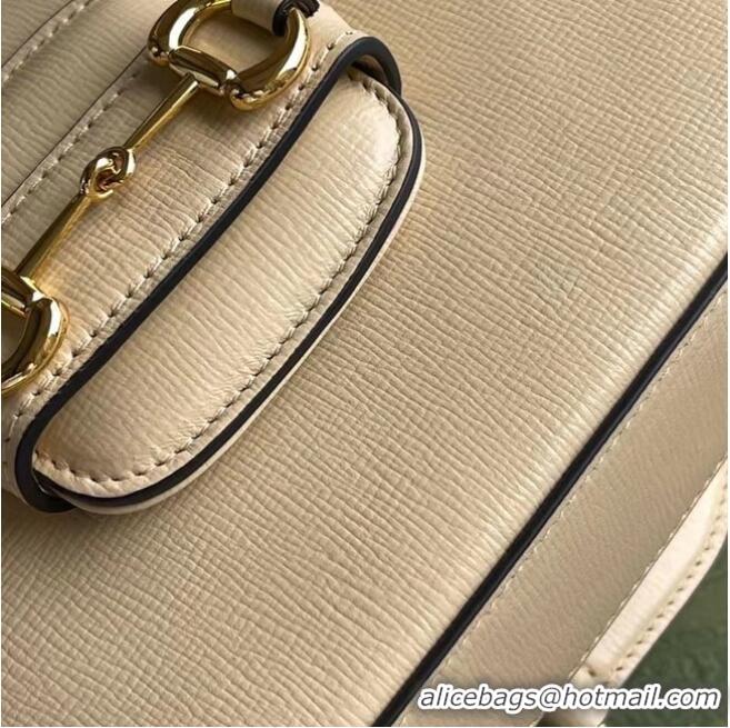 Buy Inexpensive Gucci Horsebit 1955 mini bag 658574 Beige