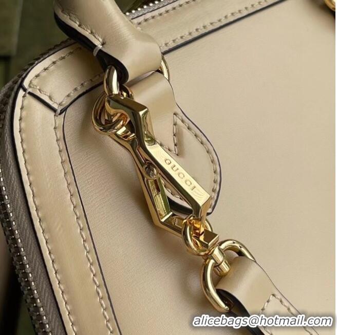 New Design Gucci Horsebit 1955 mini top handle bag 640716 Beige