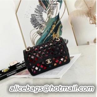 Buy New Cheap CHANEL mini flap bag AS2370 black