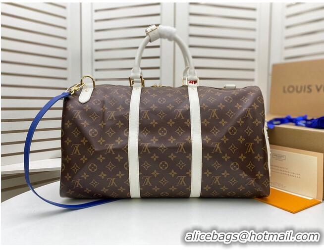 Market Sells Louis Vuitton KEEPALL BANDOULIERE M41416 M41414 Brown