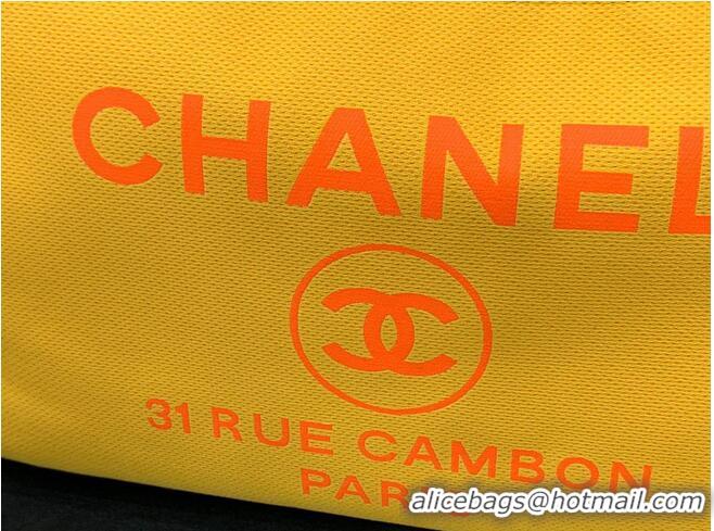 Promotional Chanel Original Medium Shopping Bag 67001 Yellow