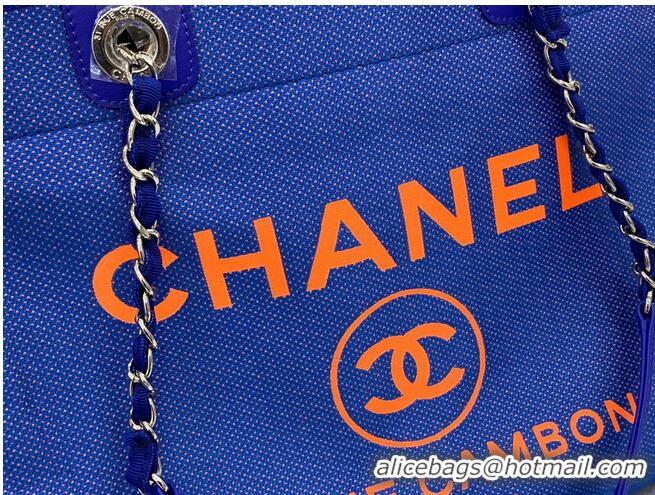 Inexpensive Chanel Original Medium Shopping Bag 67001 Blue