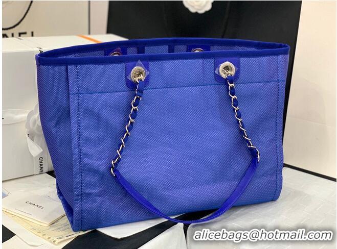 Inexpensive Chanel Original Medium Shopping Bag 67001 Blue