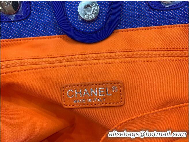 Inexpensive Chanel Original Medium Shopping Bag 67001 Blue