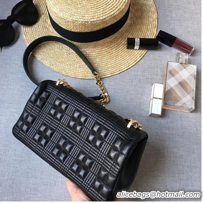 Buy Cheapest BurBerry Leather Shoulder Bag 7462 Black