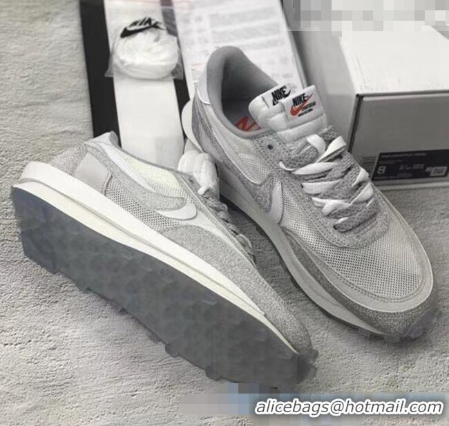 Famous Brand Nike x Sacai x Dior Mesh Sneakers CD2271 Grey 2020(For Women and Men)