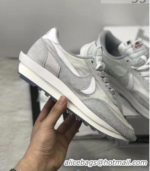 Famous Brand Nike x Sacai x Dior Mesh Sneakers CD2271 Grey 2020(For Women and Men)