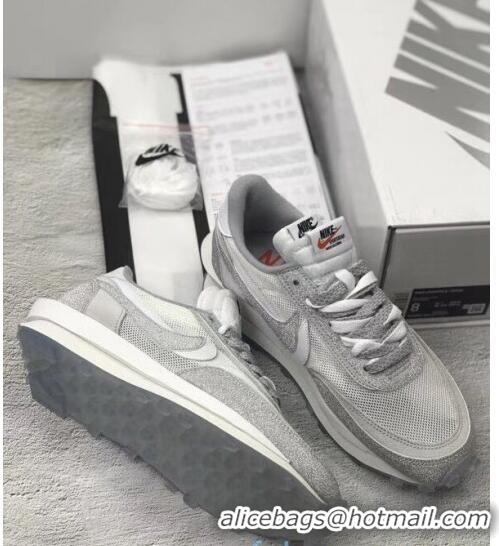 Famous Brand Nike x Sacai x Dior Mesh Sneakers CD2271 Grey 2020(For Women and Men)