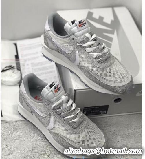 Famous Brand Nike x Sacai x Dior Mesh Sneakers CD2271 Grey 2020(For Women and Men)