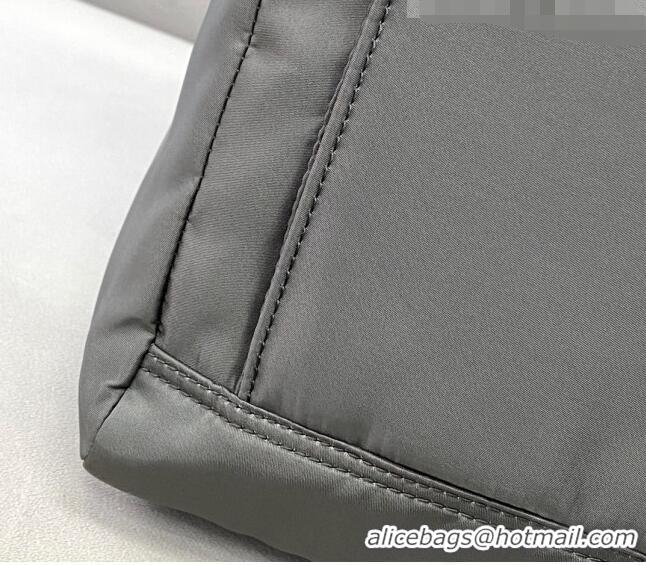 Super Quality Fendi Men's Peekaboo Nylon Large Bag FD0319 Grey 2021