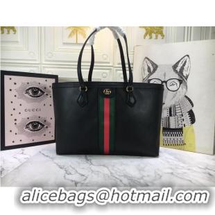 Inexpensive Gucci Ophidia series medium GG Tote Bag 631685 Black