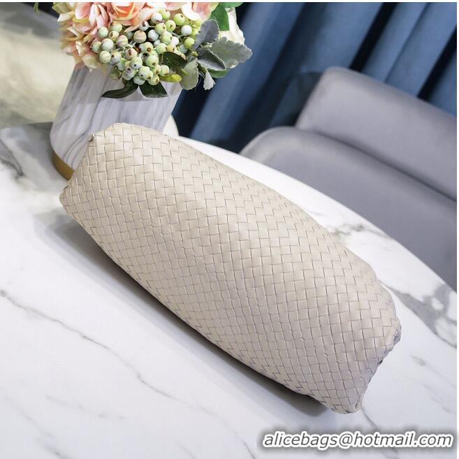 Buy Inexpensive Bottega Veneta Weave Clutch bag 585853 White