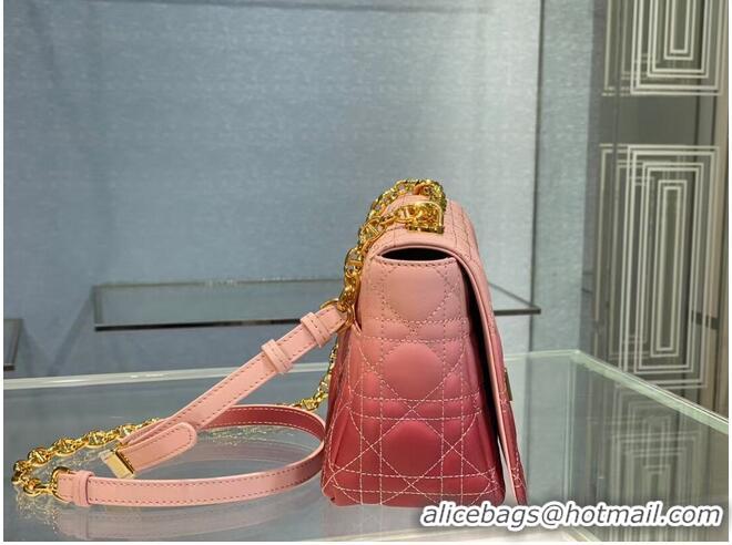 Buy Cheap MEDIUM DIOR CARO BAG Soft Cannage Calfskin C8618 pink