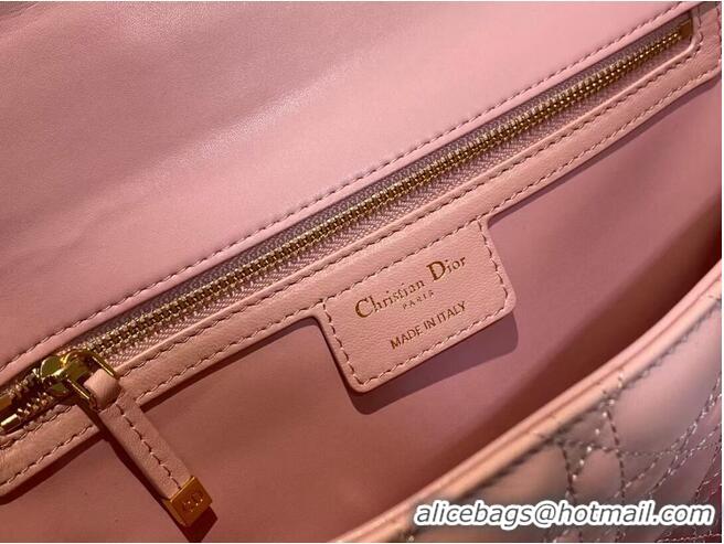 Buy Discount LARGE DIOR CARO BAG Indigo pink Gradient Cannage Lambskin M9243U