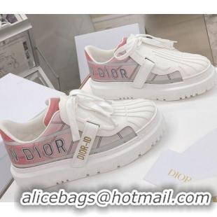 Perfect Dior DIOR-ID Sneakers in Pink Gradient and Reflective Technical Fabric 061137