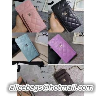 Buy Classic CHANEL Mobile phone case Card Holder AP1185