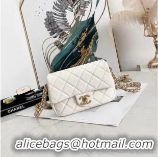 Good Product Chanel Flap Shoulder Bag Original leather AS2482 White