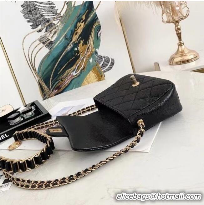 Super Quality Chanel Flap Shoulder Bag Original leather AS2482 black