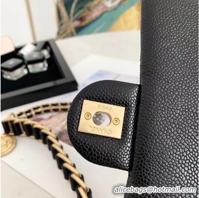 Super Quality Chanel Flap Shoulder Bag Original leather AS2482 black