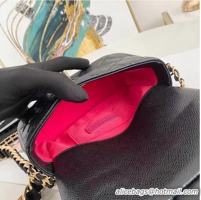 Super Quality Chanel Flap Shoulder Bag Original leather AS2482 black