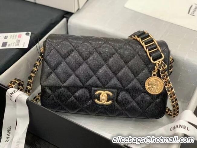 Trendy Design Chanel Flap Shoulder Bag Original leather AS2543 black