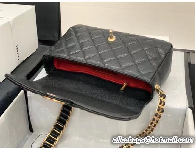 Trendy Design Chanel Flap Shoulder Bag Original leather AS2543 black