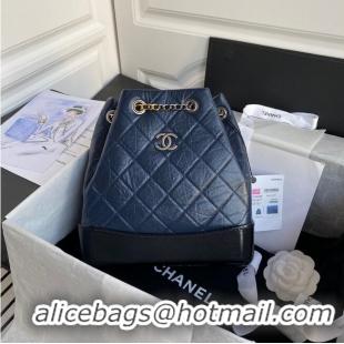 Buy Cheap Chanel gabrielle small backpack A94485 blue