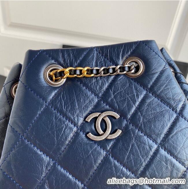 Buy Cheap Chanel gabrielle small backpack A94485 blue