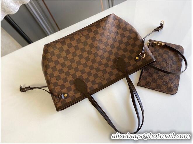 Top Quality Louis Vuitton Damier Ebene Canvas Neverfull Small N41359