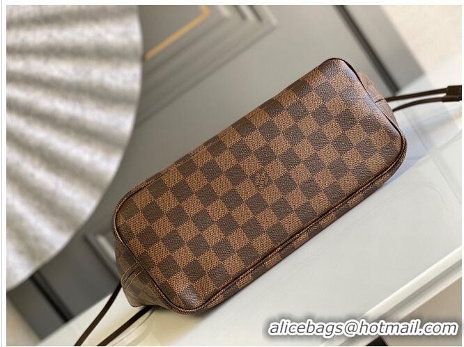 Top Quality Louis Vuitton Damier Ebene Canvas Neverfull Small N41359