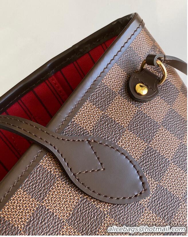 Top Quality Louis Vuitton Damier Ebene Canvas Neverfull Small N41359