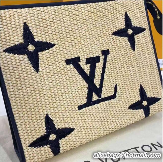 Low Cost Louis Vuitton POCHETTE VOYAGE MM M30762 blue