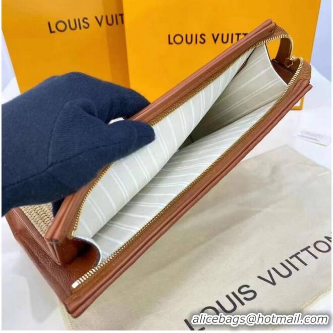 Market Sells Louis Vuitton POCHETTE VOYAGE MM M30762 brown