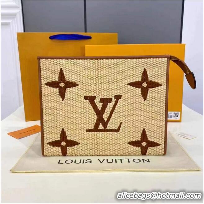 Market Sells Louis Vuitton POCHETTE VOYAGE MM M30762 brown