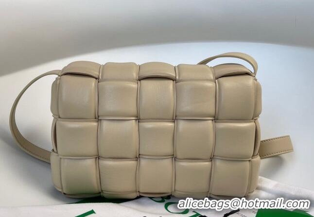 Promotional Bottega Veneta Padded Cassette Medium Crossbody Messenger Bag BV2127 Beige 2021