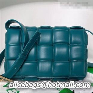 Good Product Bottega Veneta Padded Cassette Medium Crossbody Messenger Bag BV2127 Green 2021