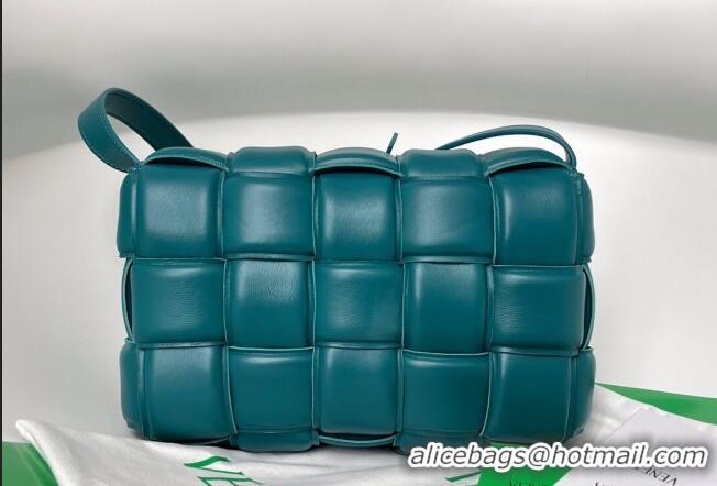 Good Product Bottega Veneta Padded Cassette Medium Crossbody Messenger Bag BV2127 Green 2021