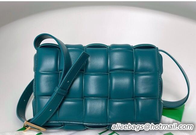 Good Product Bottega Veneta Padded Cassette Medium Crossbody Messenger Bag BV2127 Green 2021