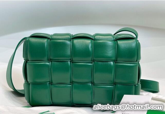 Discount Bottega Veneta Padded Cassette Medium Crossbody Messenger Bag BV2127 Racing Green 2021