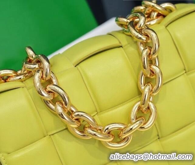 Grade Design Bottega Veneta The Chain Cassette Cross-body Bag BV2160 Yellow 2021