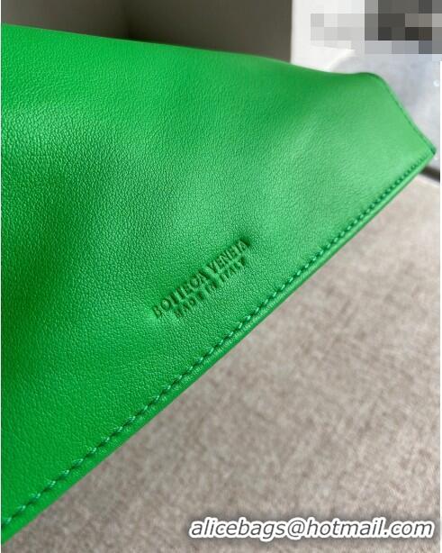 Top Quality Bottega Veneta Calfskin Mini Twist Knot Clutch Bag BV2179 Green 2021