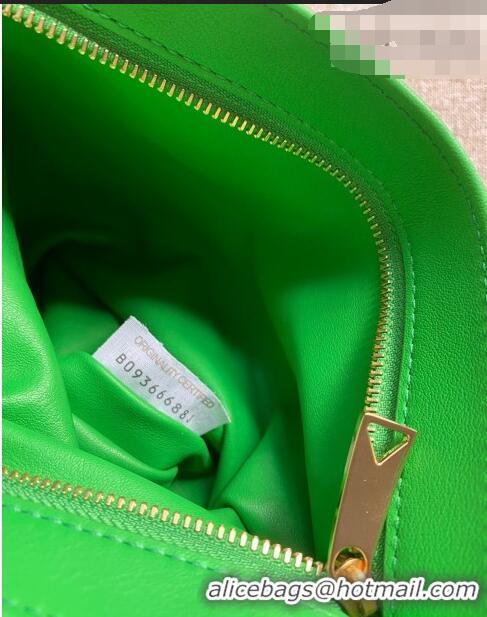 Top Quality Bottega Veneta Calfskin Mini Twist Knot Clutch Bag BV2179 Green 2021