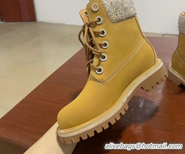 Low Price Jimmy Choo JC X TIMBERLAND/F Boots with Crystal Collar 092471