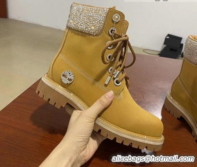 Low Price Jimmy Choo JC X TIMBERLAND/F Boots with Crystal Collar 092471