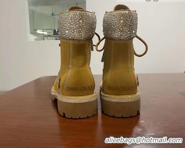 Low Price Jimmy Choo JC X TIMBERLAND/F Boots with Crystal Collar 092471