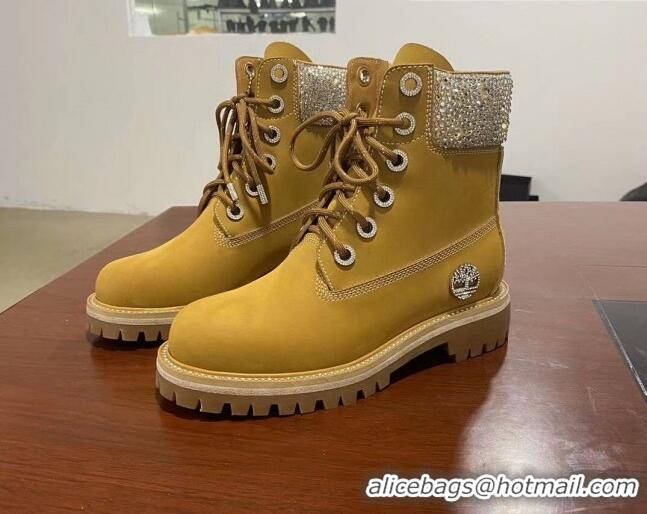 Low Price Jimmy Choo JC X TIMBERLAND/F Boots with Crystal Collar 092471