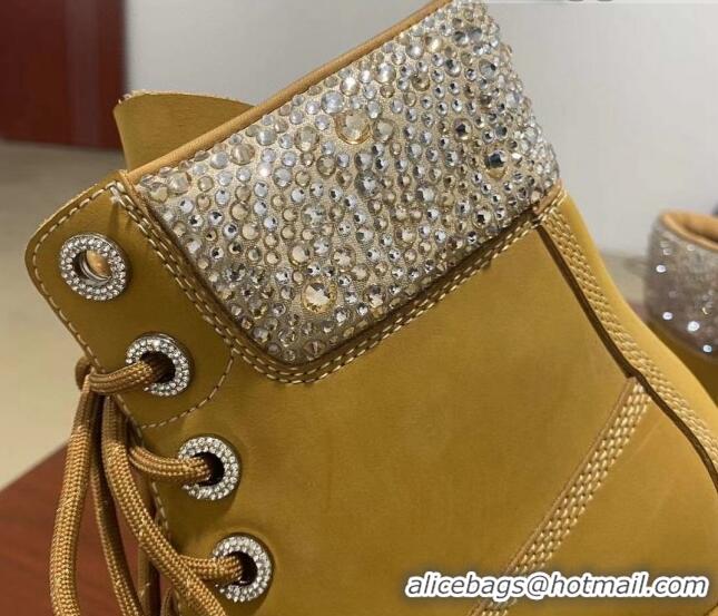 Low Price Jimmy Choo JC X TIMBERLAND/F Boots with Crystal Collar 092471